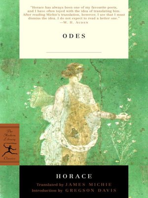cover image of Odes